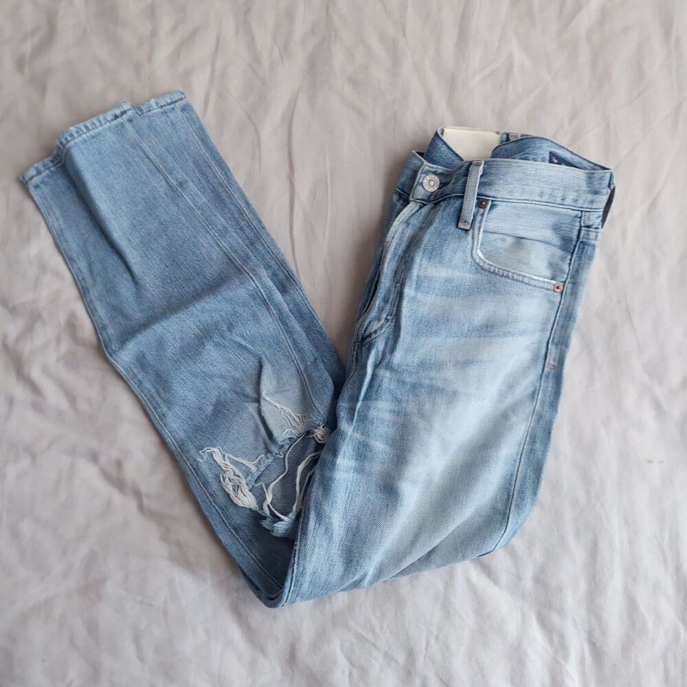 Citizens of Humanity Premium Vintage Liya High Rise Classic Fit Crop Jeans 24